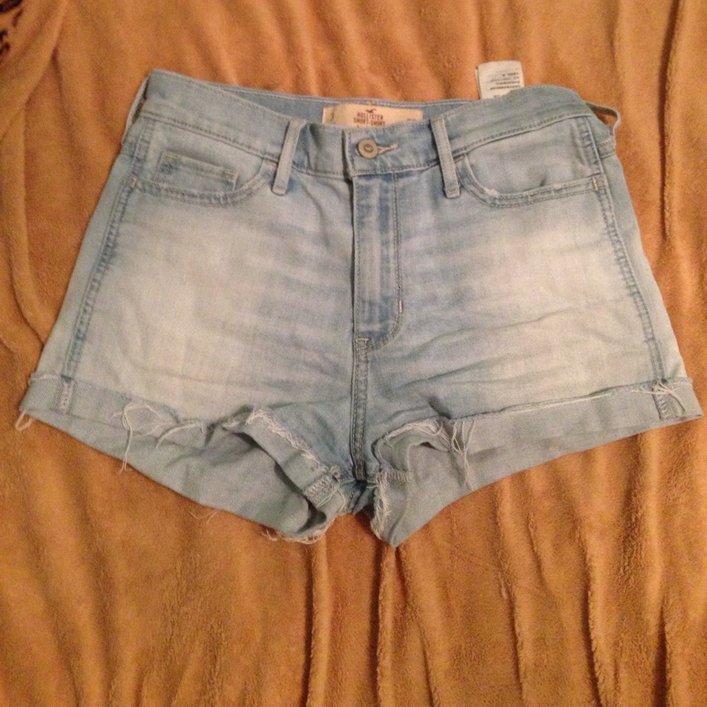 Hollister High-rise Jean Shorts.