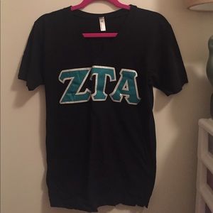ZTA Stitched Letters- American Apparel