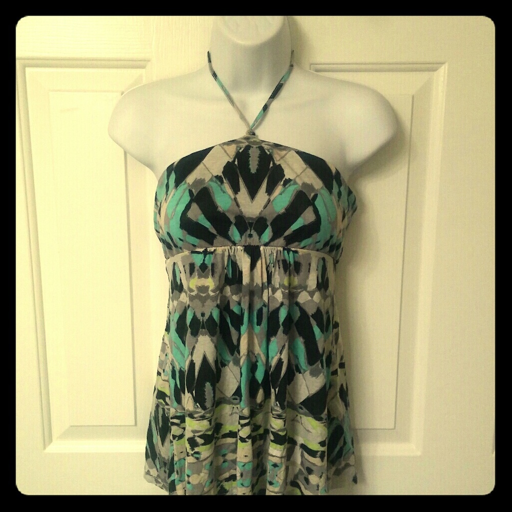 Hurley halter style tank top