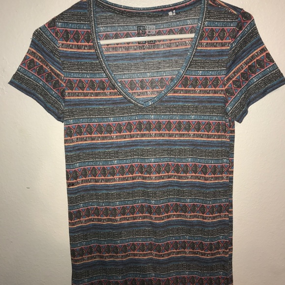 Colorful Aztec pattern top-pacsun - Picture 2 of 5
