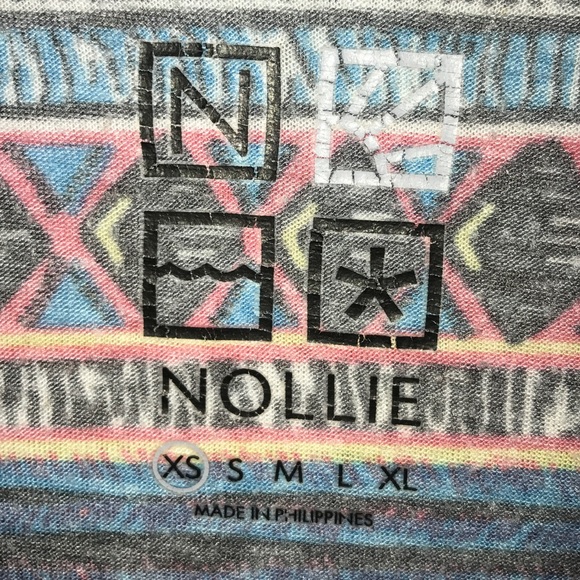 Colorful Aztec pattern top-pacsun - Picture 3 of 5