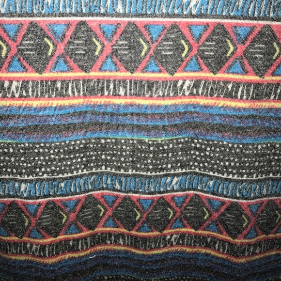 Colorful Aztec pattern top-pacsun - Picture 4 of 5