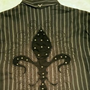 NWOT FENDER Guitar Shop Dress Shirt Sz M