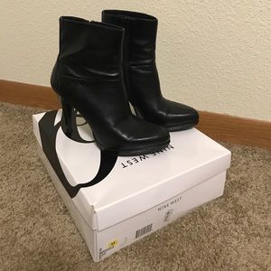 Nine West heel booties