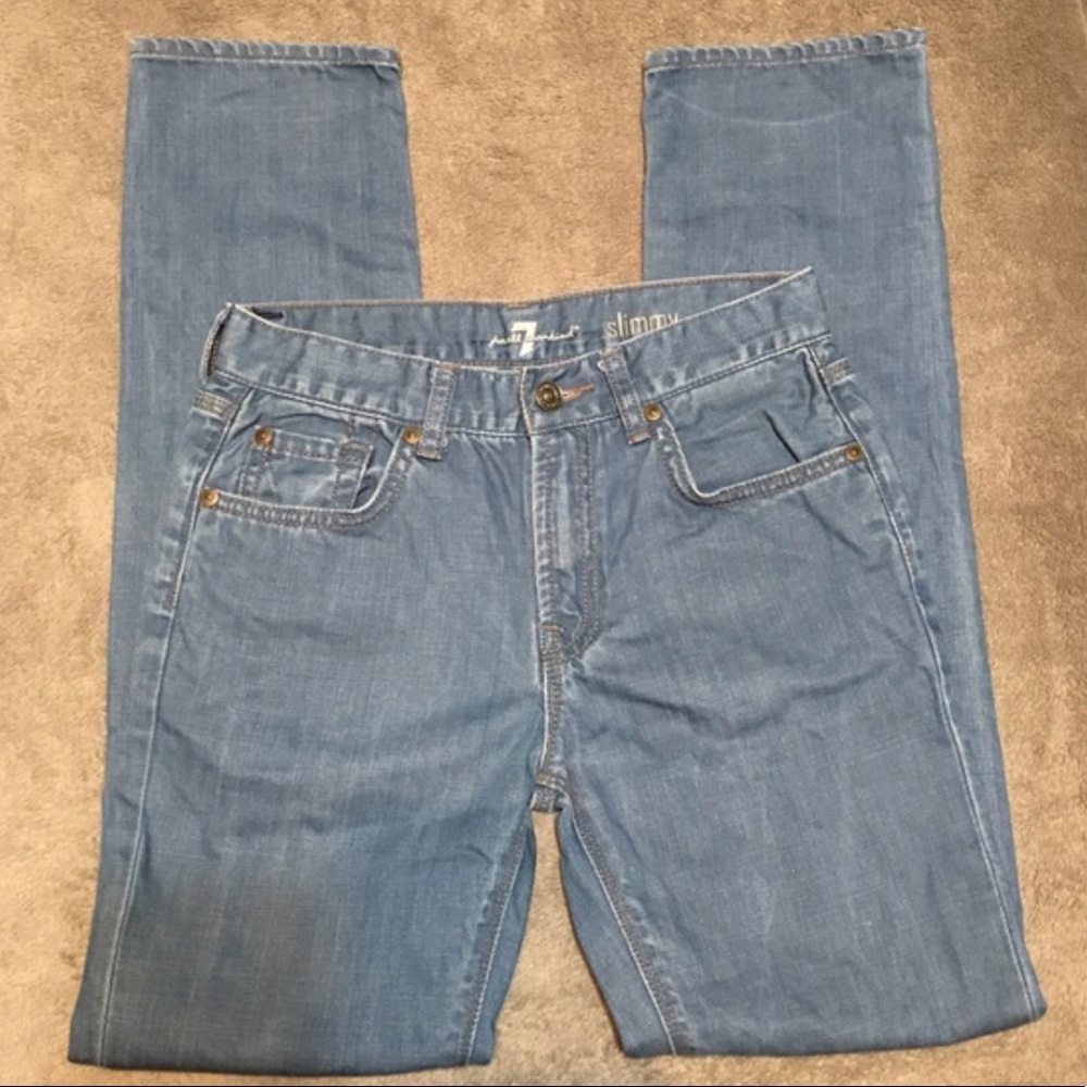 7 For All Mankind Boys' Slimmy Jeans - Picture 2 of 4