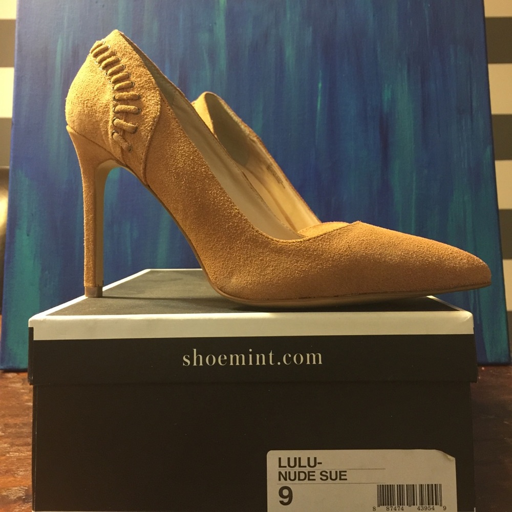 Shoemint Nude Pumps