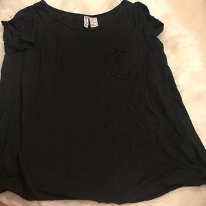 Basic black tee shirt