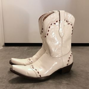 Old Gringo Patent Leather Cowboy Cowgirl Boots
