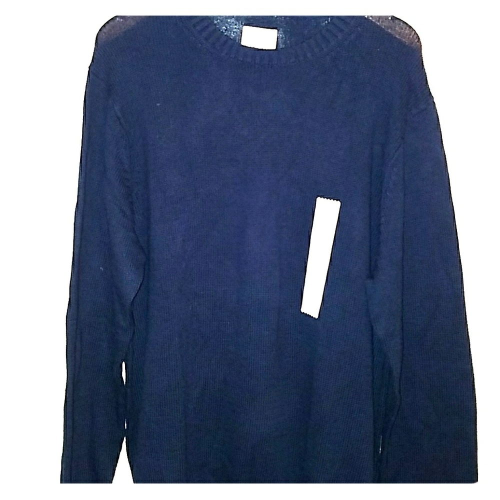 Navy blue sweater by St. John's Bay