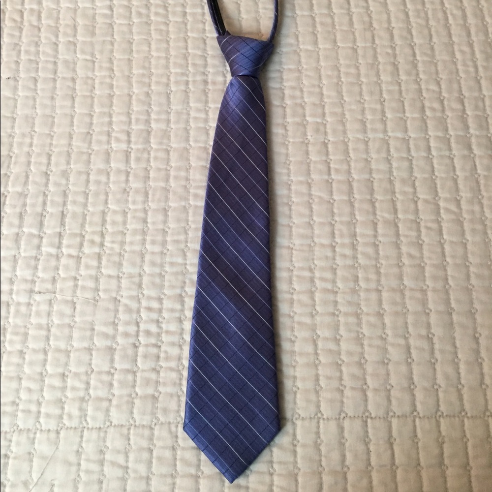 Calvin Klein Boys Zipper Tie