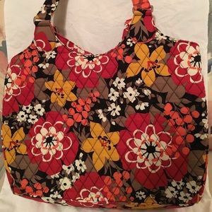 Vera Bradley laptop tote carryall in Bittersweet