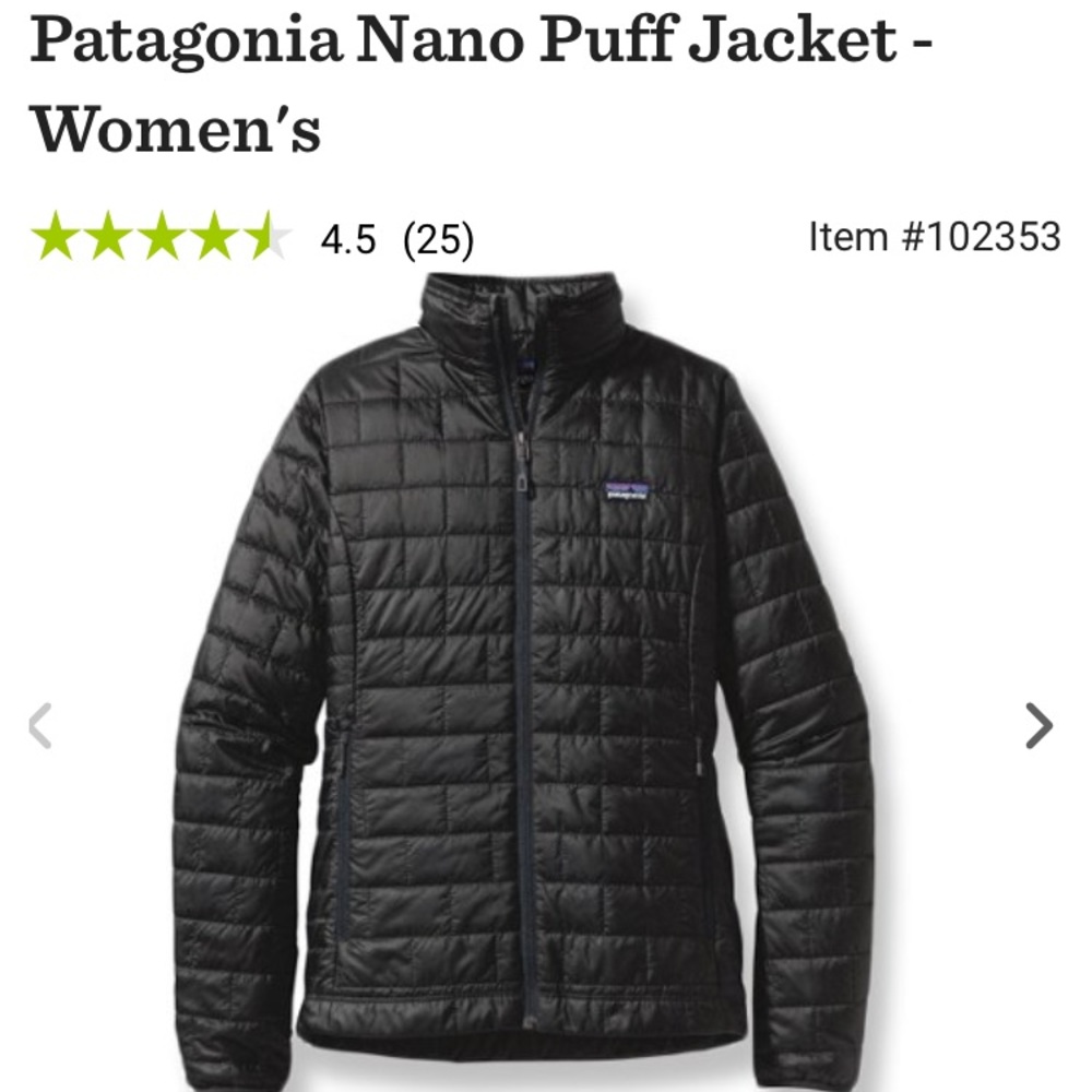 ISO Women's Patagonia Nano Puff Jacket in a small
