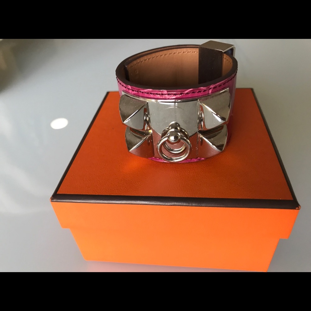 Hermes CDC Bracelet ALLIGATOR color 5J size S