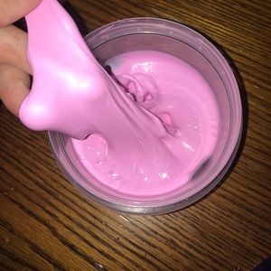 Pink butter slime