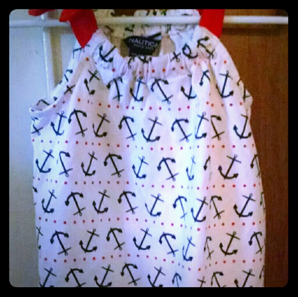 Nautica Anchor top baby girl 18 mo