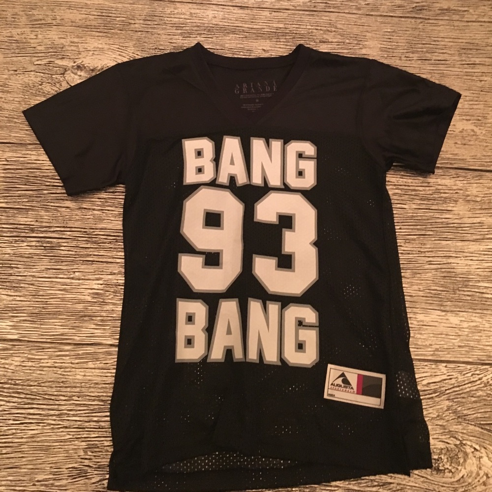 Honeymoon Tour Bang Bang Jersey- Ariana Grande