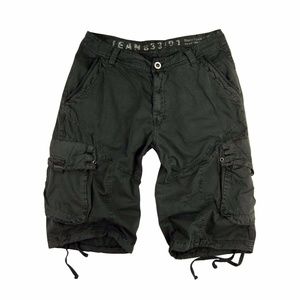 Men's Big size Cargo Shorts D.Grey color #27S-DGY
