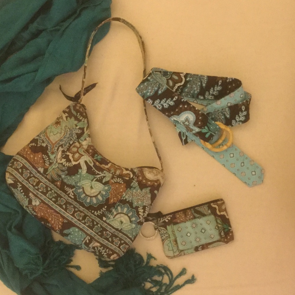 Vera Bradley Java Blue Accessories Bundle Set - image 1