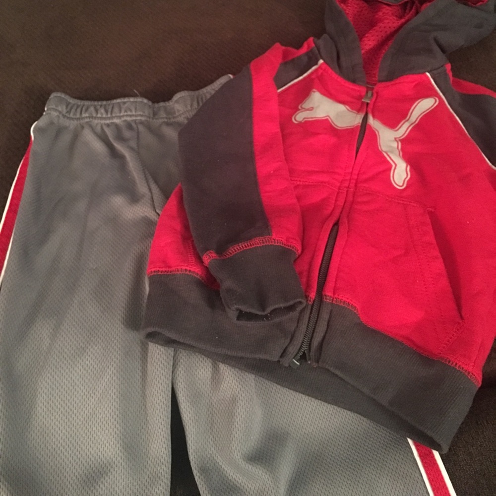 Boys puma set