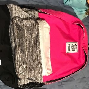 Pink backpack!