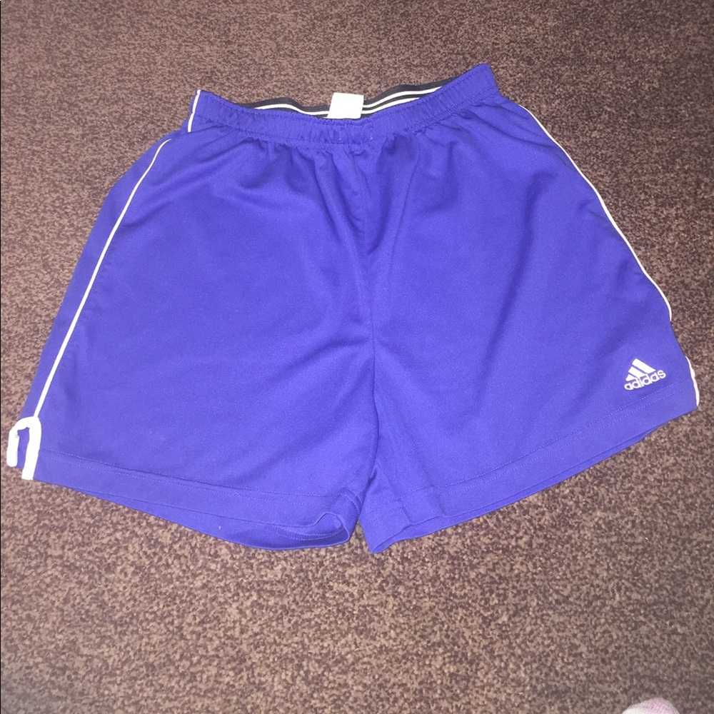 Blue Adidas Shorts