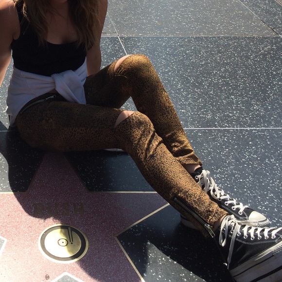 UNIF Cheetah Pants - Picture 3 of 3