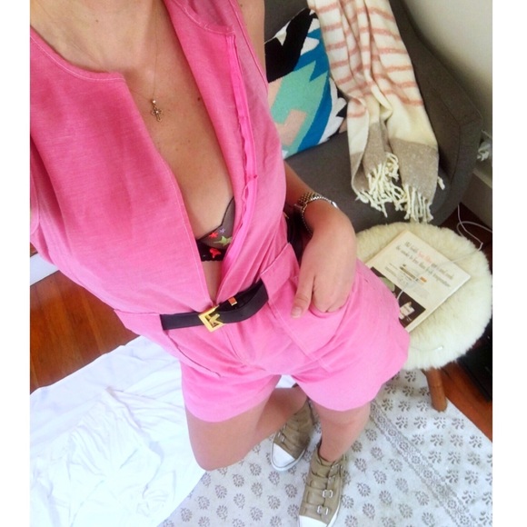Vintage Dresses & Skirts - ‼️ FLASH SALE Vintage 70s Pink Sleeveless Romper