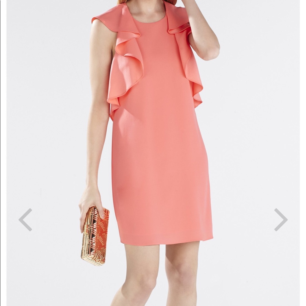 BCBG Shoulder Racerback Dress