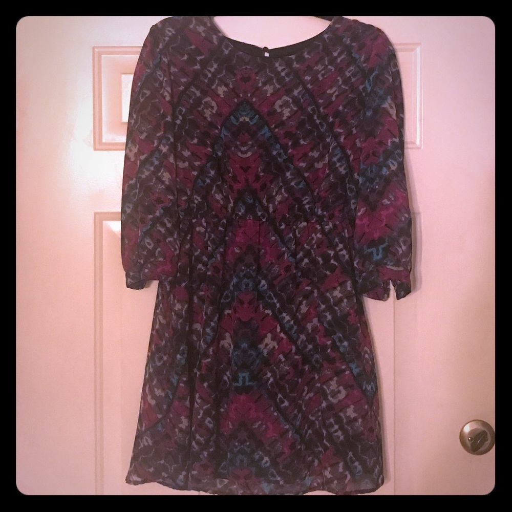 🤡 Gorgeous Colorful Size Large Dress! 🔥