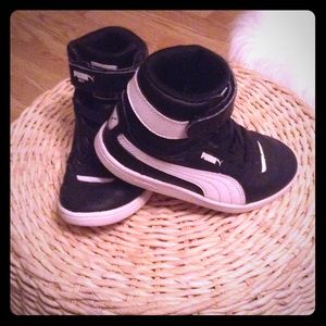 Boys Puma Sky Hi II Hi-Top shoes 11c