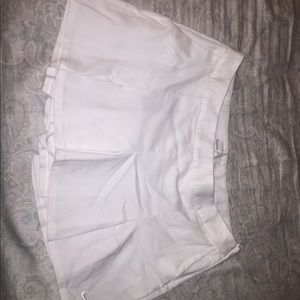 White Nike skort
