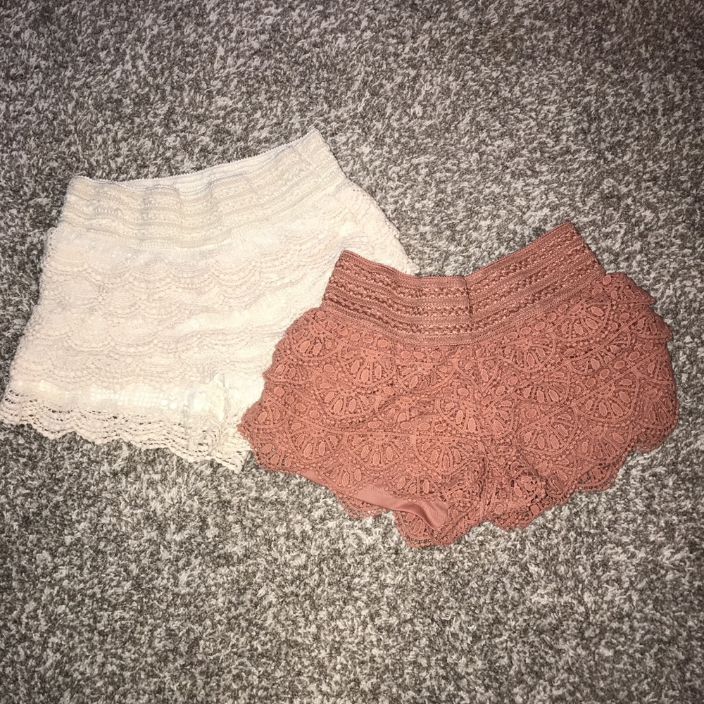 Laced shorts