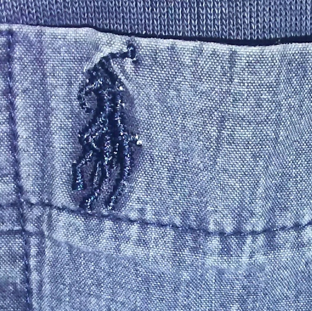 Mens Ralph Lauren 3 button polo shirt