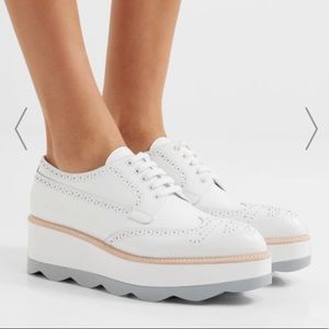 SOLD Prada Scalloped Platform Oxford