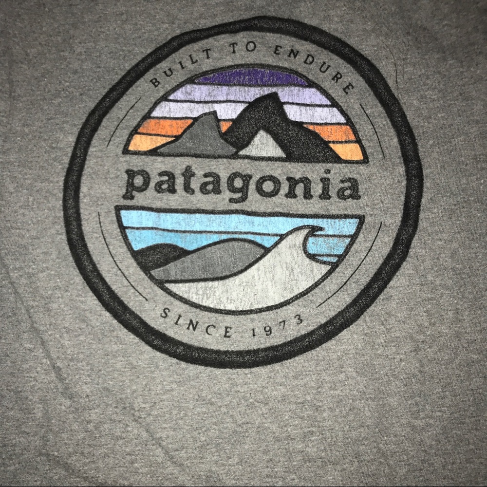 Gray Patagonia Tshirt