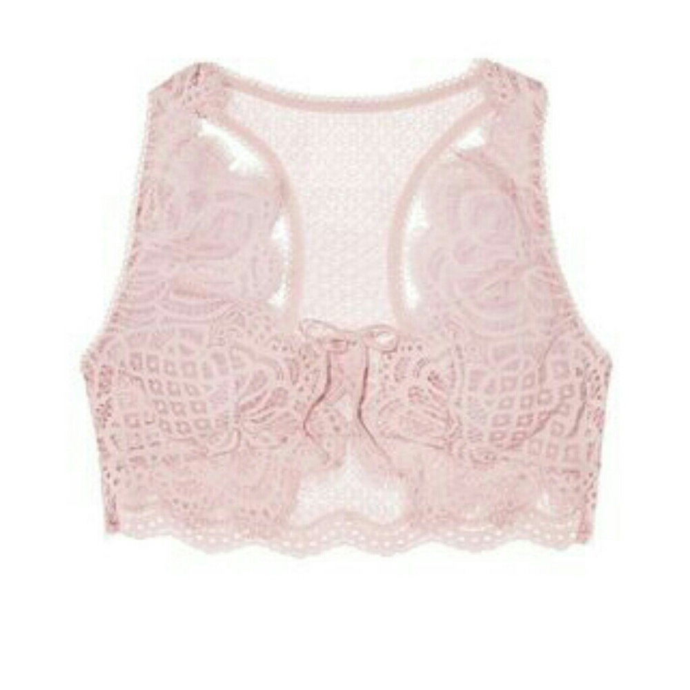 Victoria's Secret Dream Angele Lace up Bralette