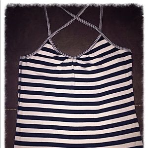 Old Navy Criss Cross Back Strap Tank Large