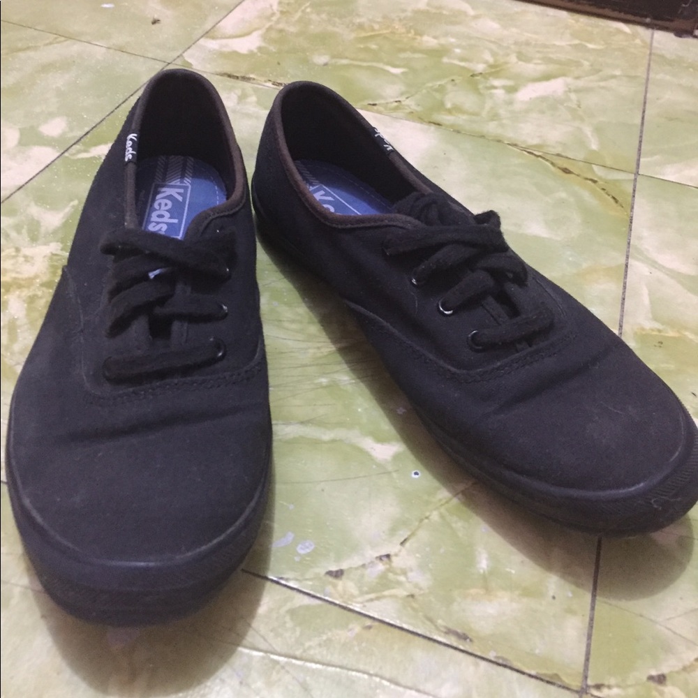 Black sneakers