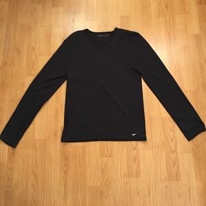 Nike Women's Dri-Fit Black Medium Long Sleeve