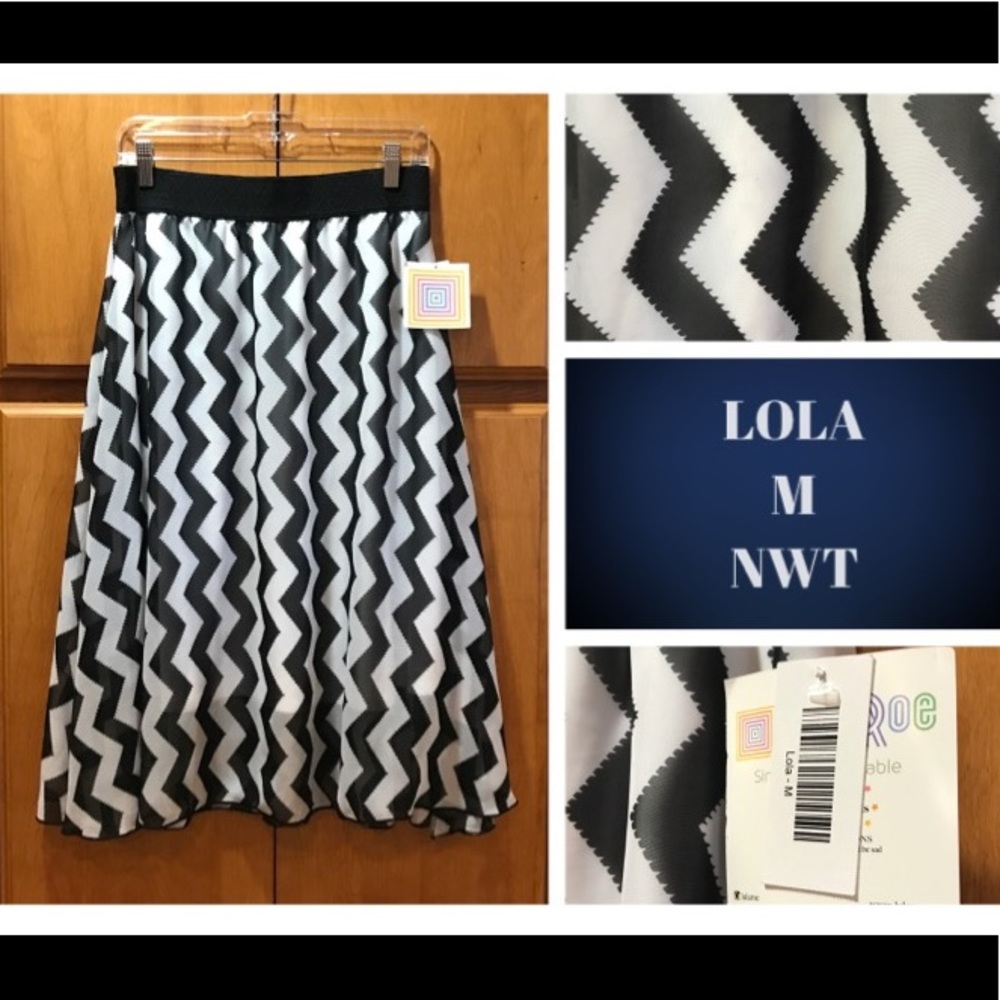 🆕 NWT Unicorn LuLaRoe Black & White LoLa