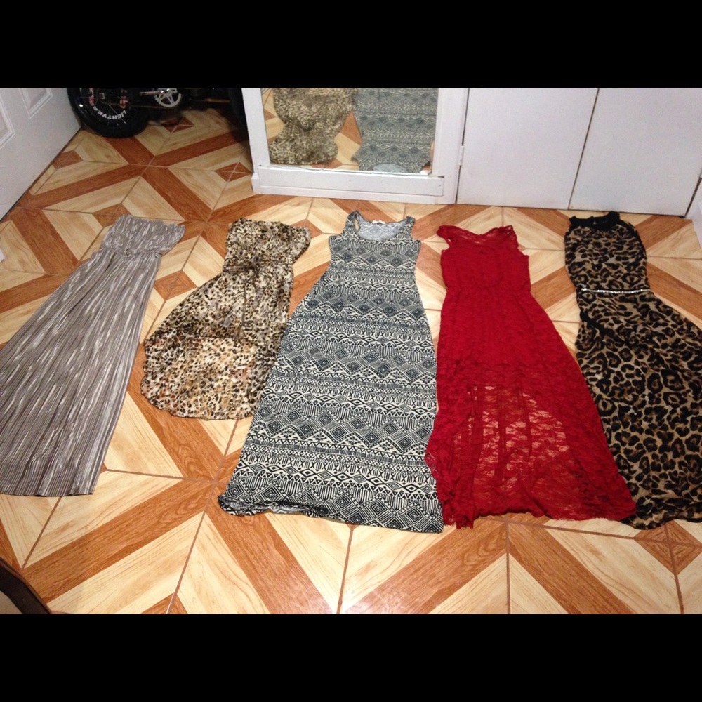 Bundle of 5 dresses