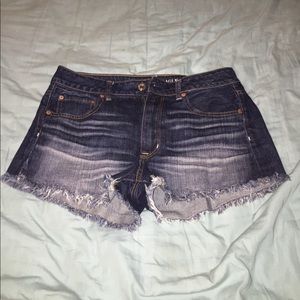 Dark Wash Denim American Eagle Shorts