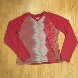 REEBOK NEVER WORN Red Long Sleeve