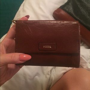 FOSSIL PURSE AND WALLET