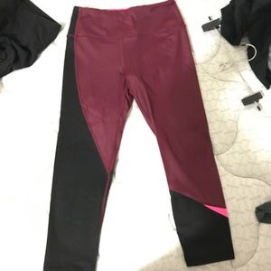 Maroon Leggings