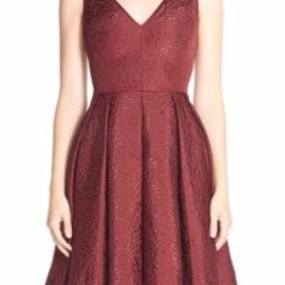 ERIN erin fetherston Jacquard Fit & Flare Dress - Picture 2 of 7