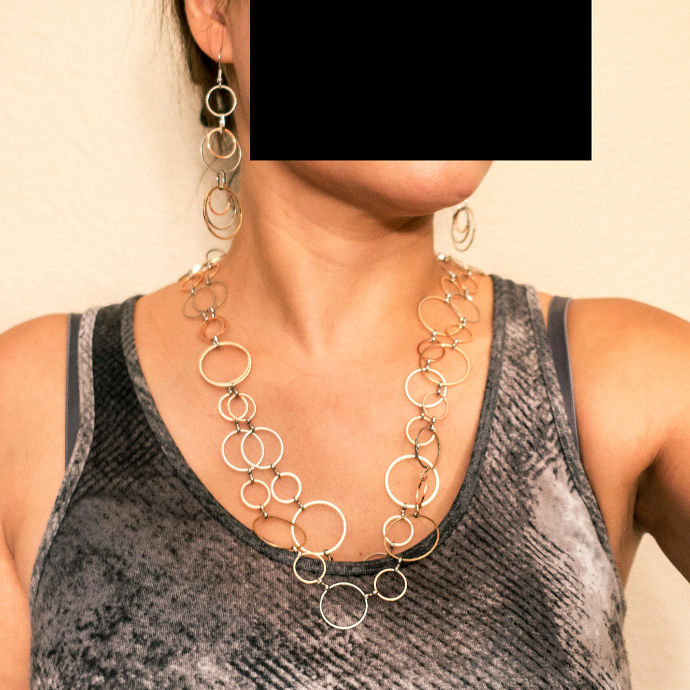 Necklace and earrings set NWT