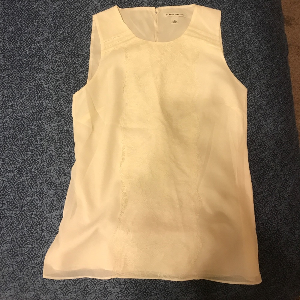 Banana Republic Lace Tank Top