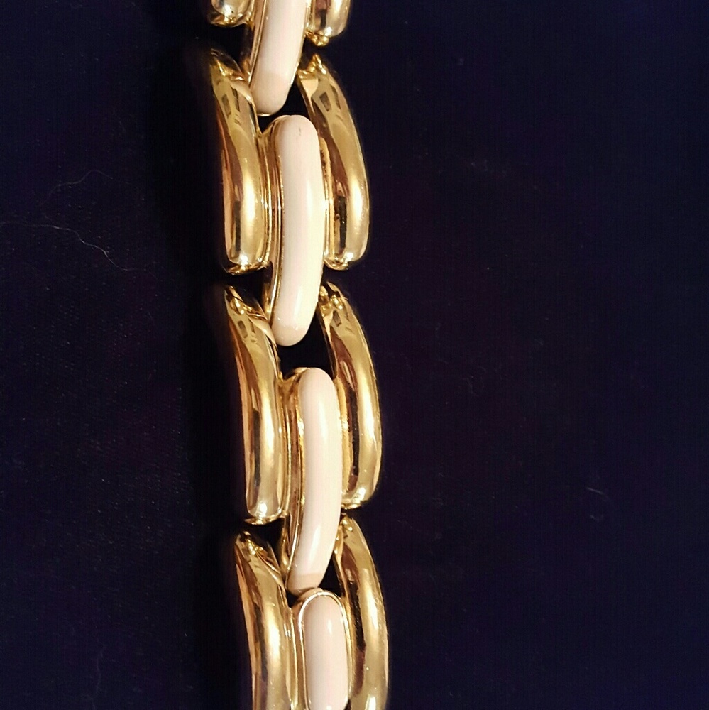 Vintage signed Givenchy panel bracelet