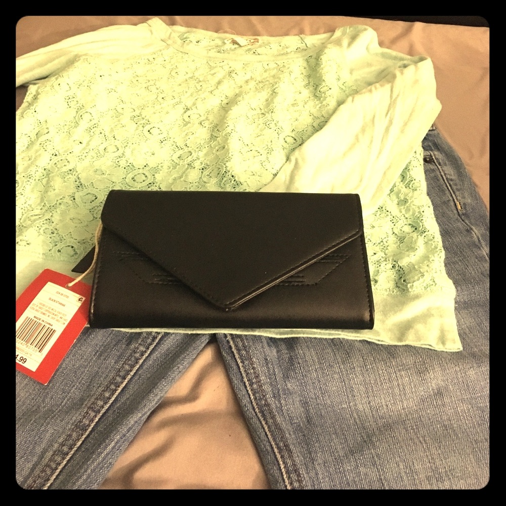 Black Leather Wallet